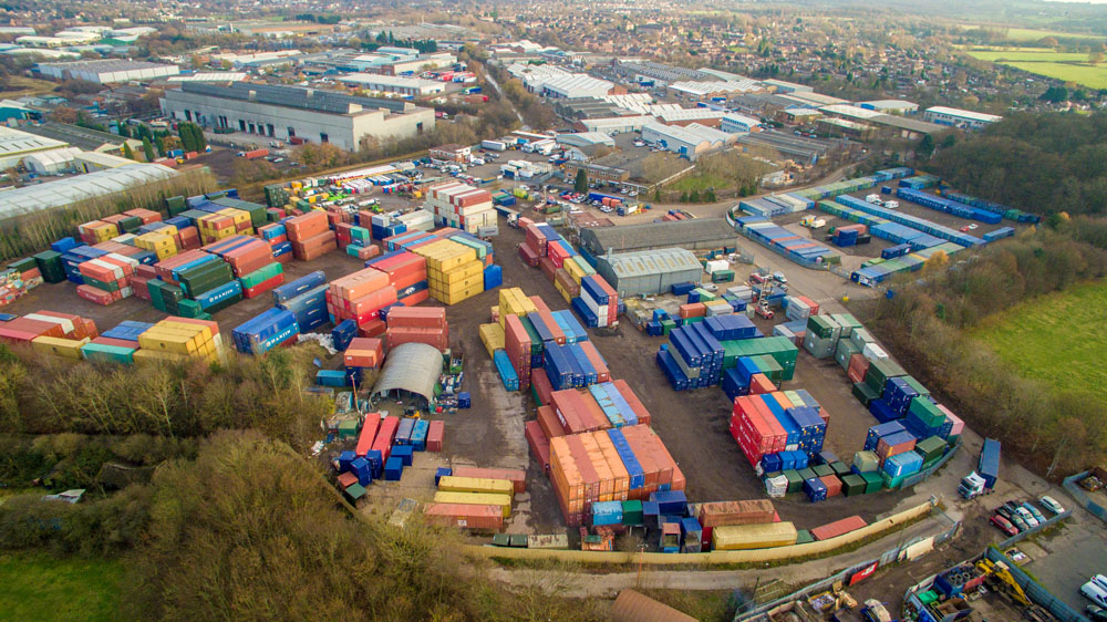 Our premises at Anglian Road, Aldridge.