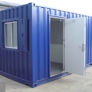 20FT 50/50 Combined Office and Secure Store 20FT Office