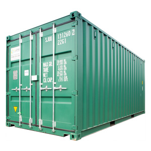 Single Trip NEW 20ft ISO Shipping Container - Green RAL6028